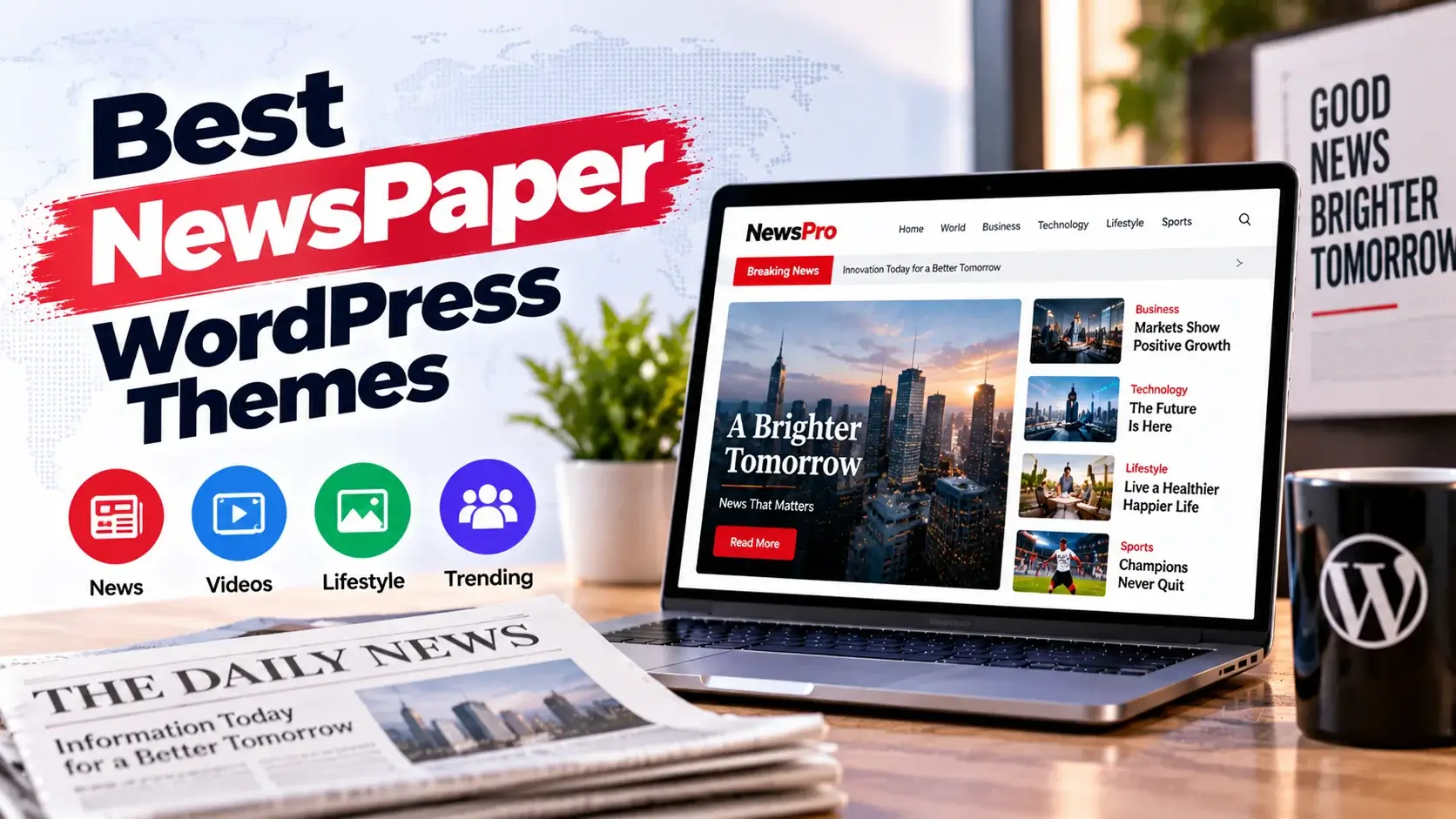 Best Newspaper WordPress Themes for News Websites