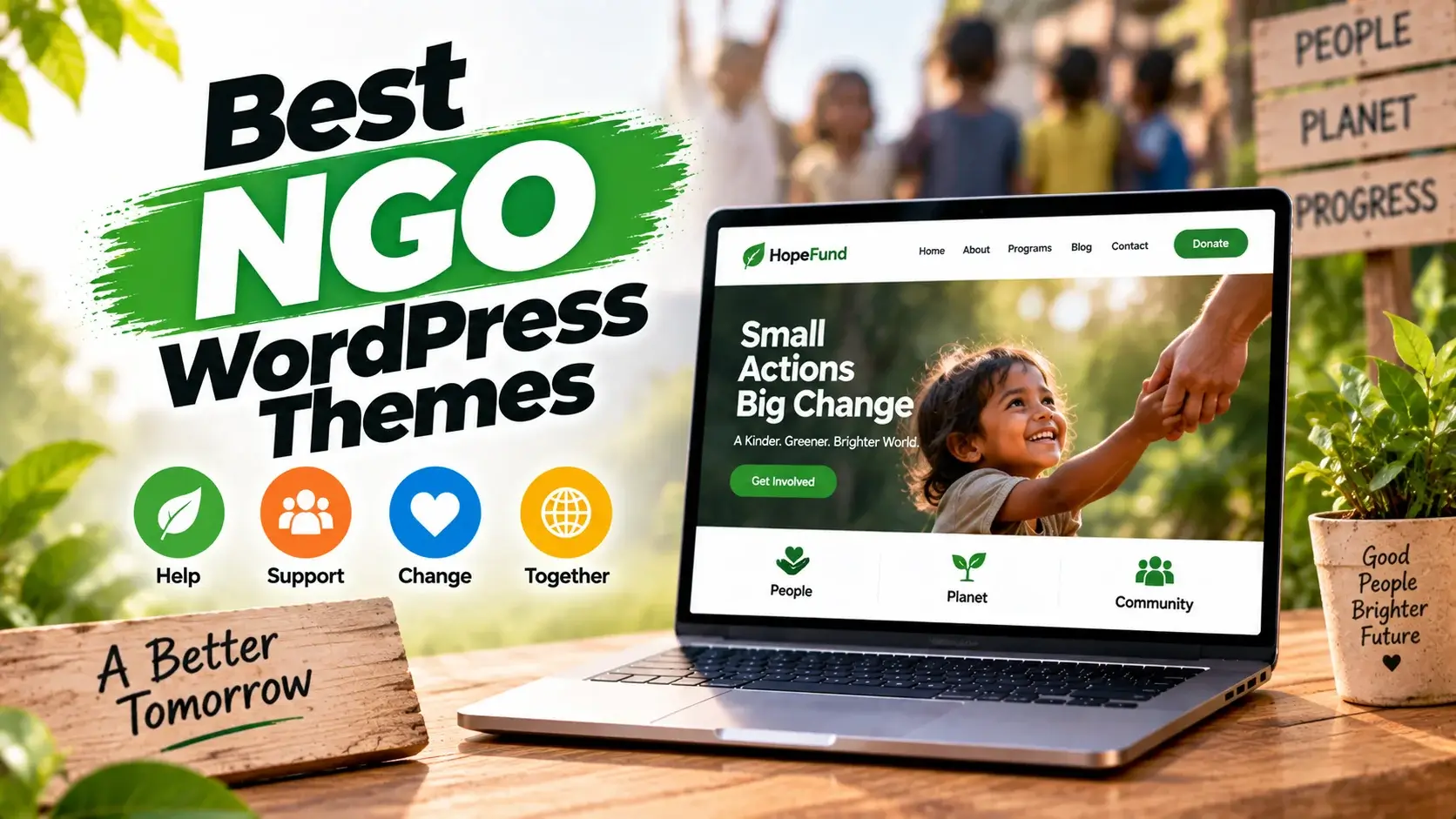 Best NGO WordPress Themes for Nonprofit Websites
