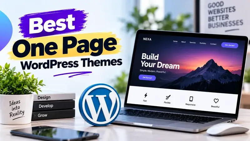 Best One Page WordPress Themes