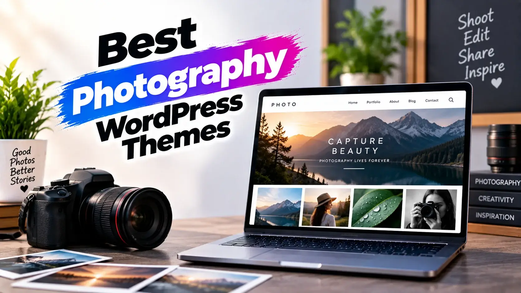 Best Photography WordPress Themes for Photographers