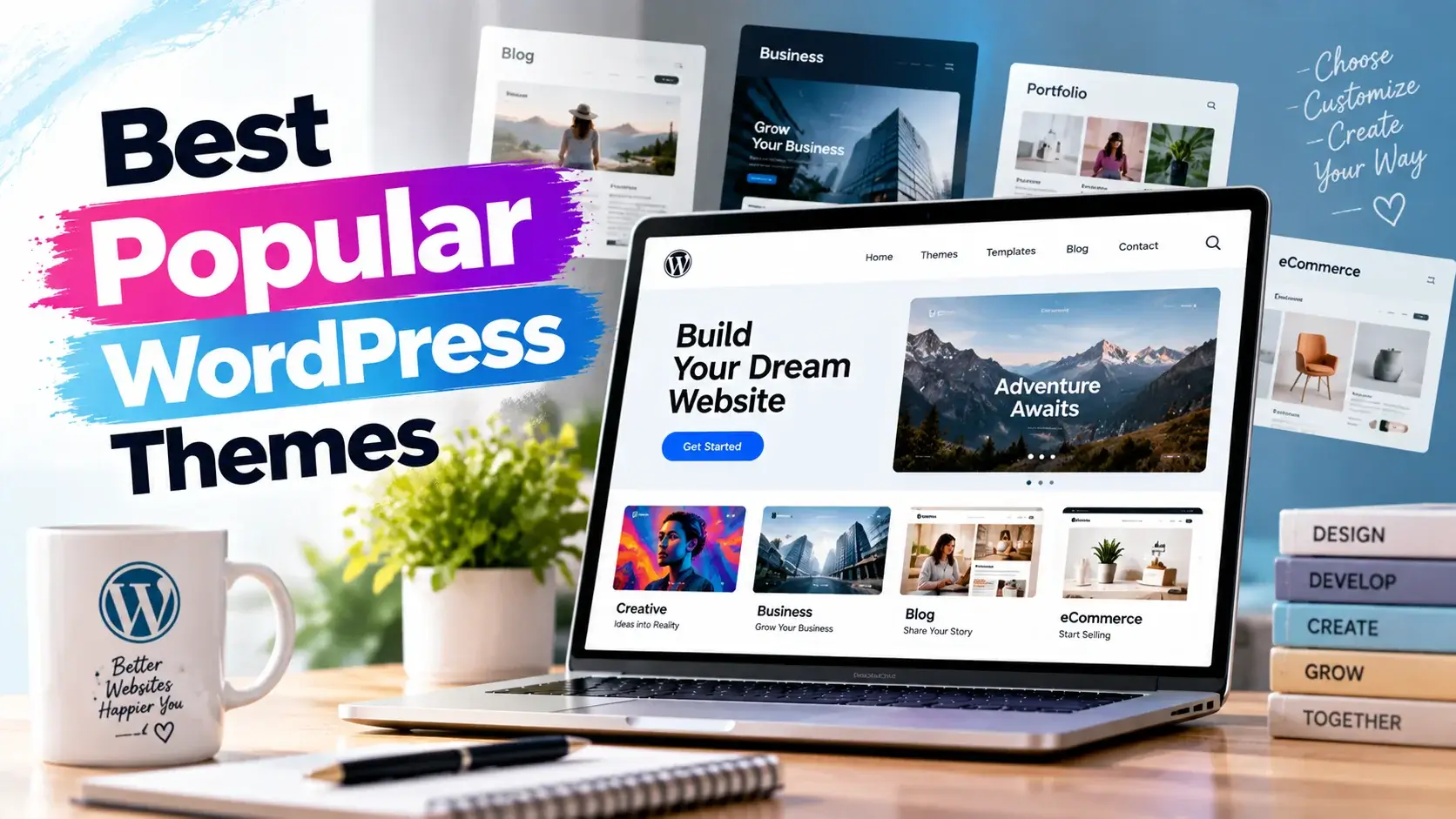 14 Best Popular WordPress Themes 2026