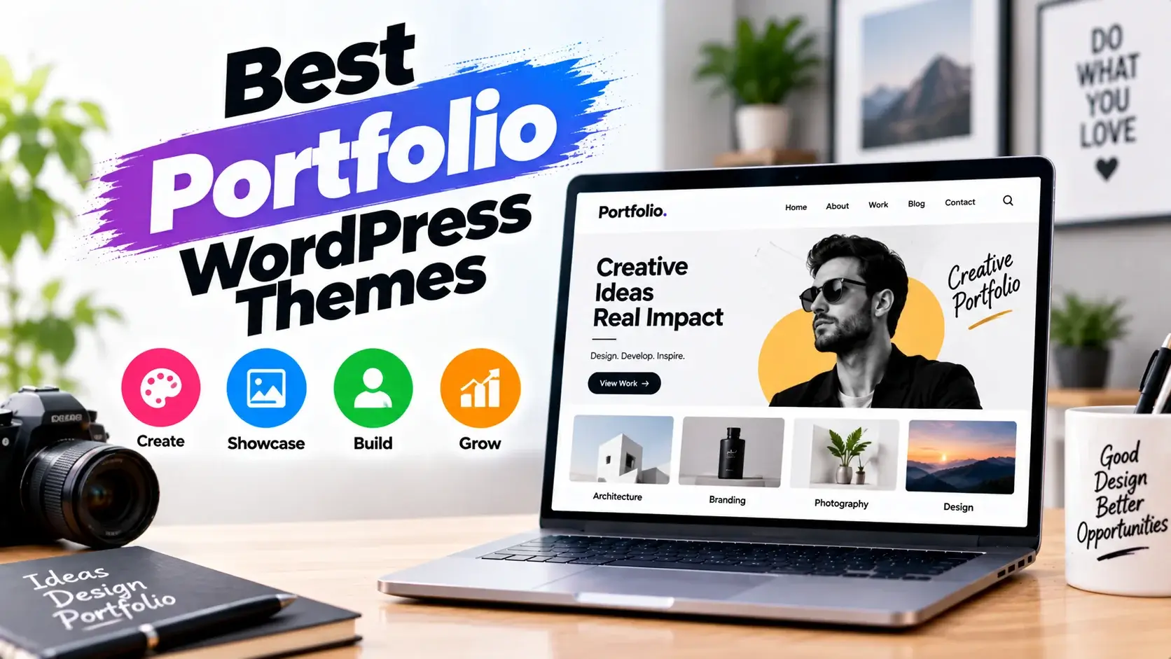 Best Portfolio WordPress Themes for Creative Websites