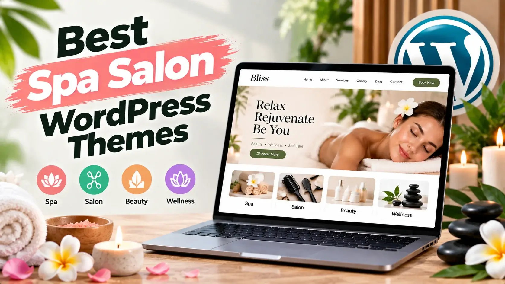 Best Spa Salon WordPress Themes for Beauty Websites
