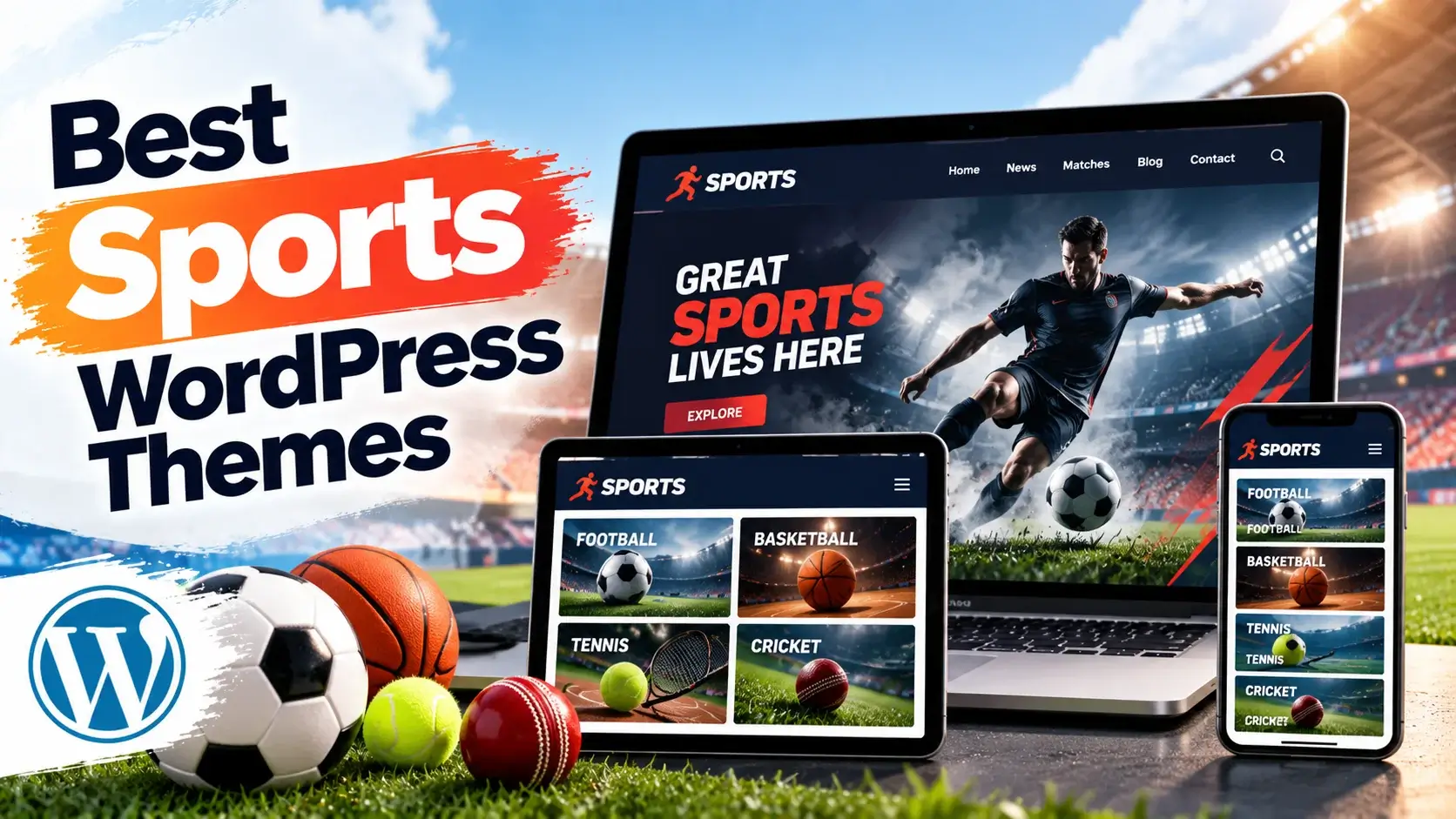 13 Best Sports WordPress Themes 2026