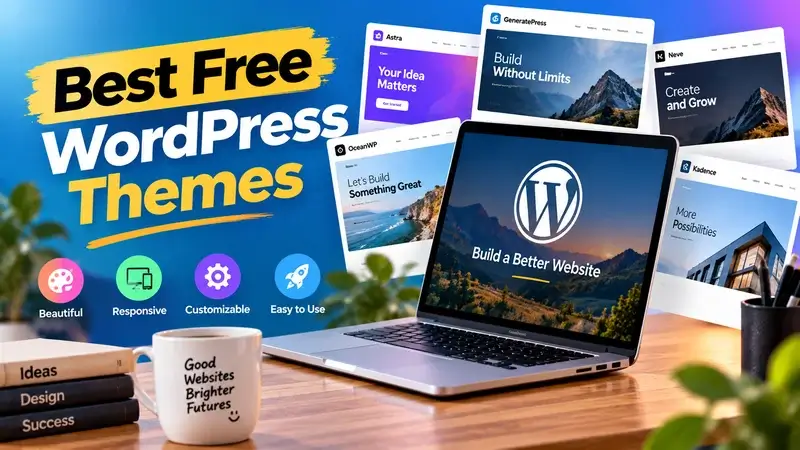 33 Best Free WordPress Themes 2026