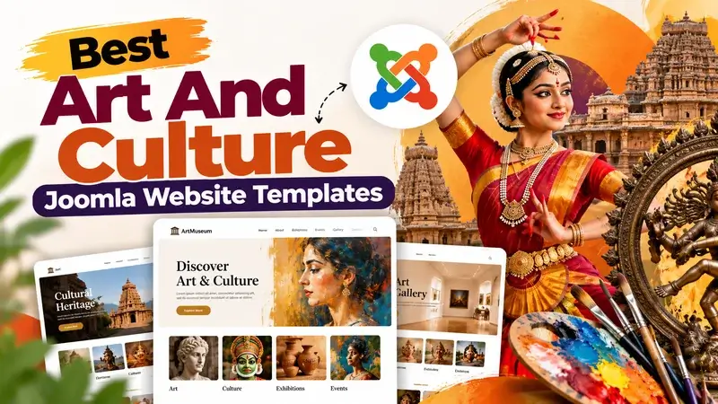 12 Best Art And Culture Joomla Website Templates 2026