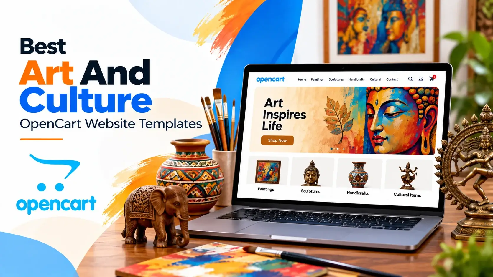 9 Best Art And Culture OpenCart Website Templates 2026