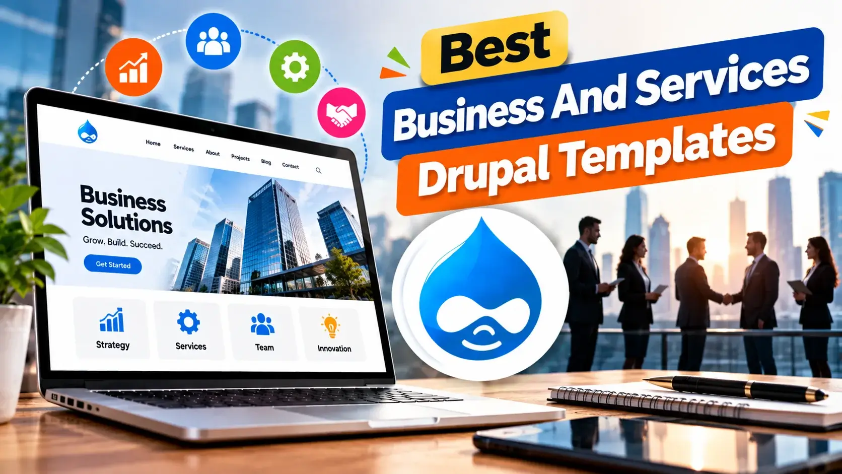 23 Best Business And Services Drupal Templates 2026