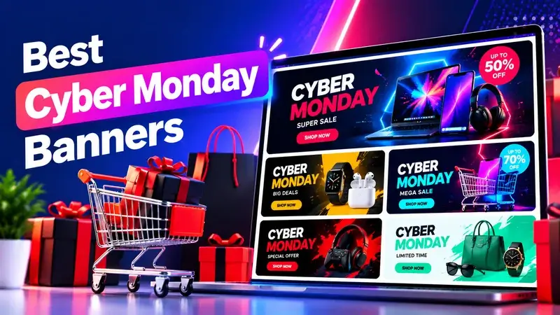 7 Best Cyber Monday Banners 2026