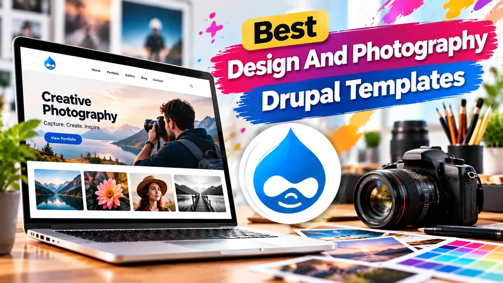 Best Design & Photography Drupal Templates