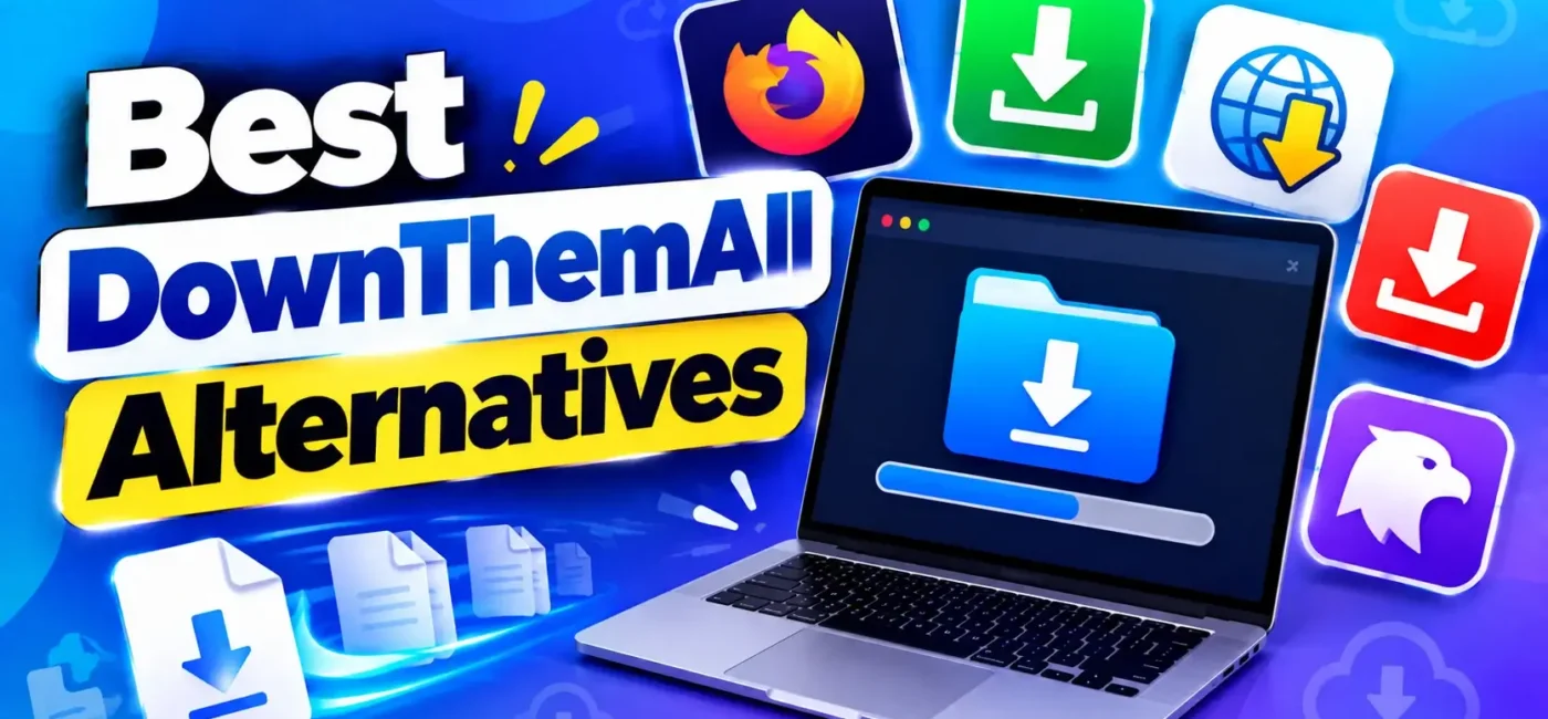 10 Best DownThemAll Alternatives 2026