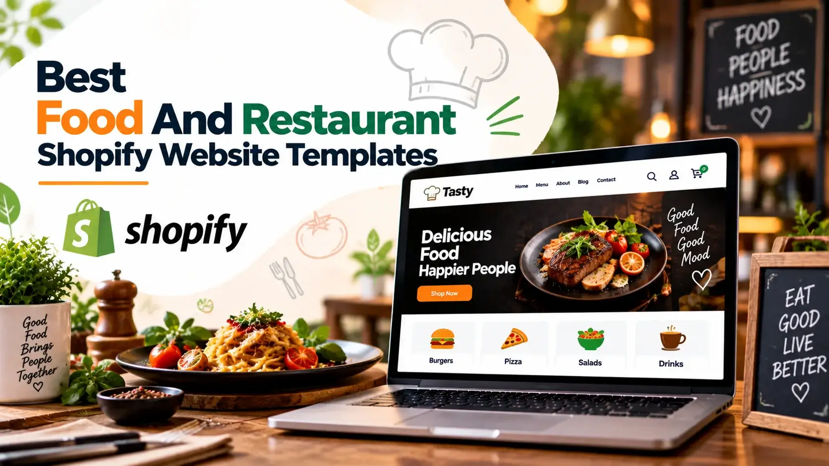 16 Best Food And Restaurant Shopify Website Templates 2026