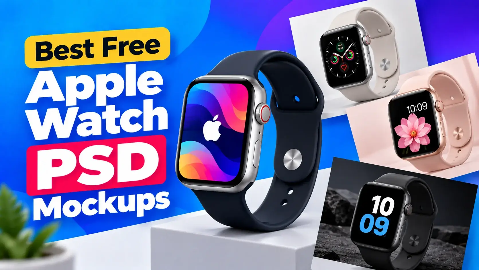 Best Free Apple Watch Mockups