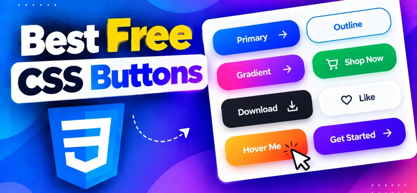61 Best Free CSS Buttons In 2026