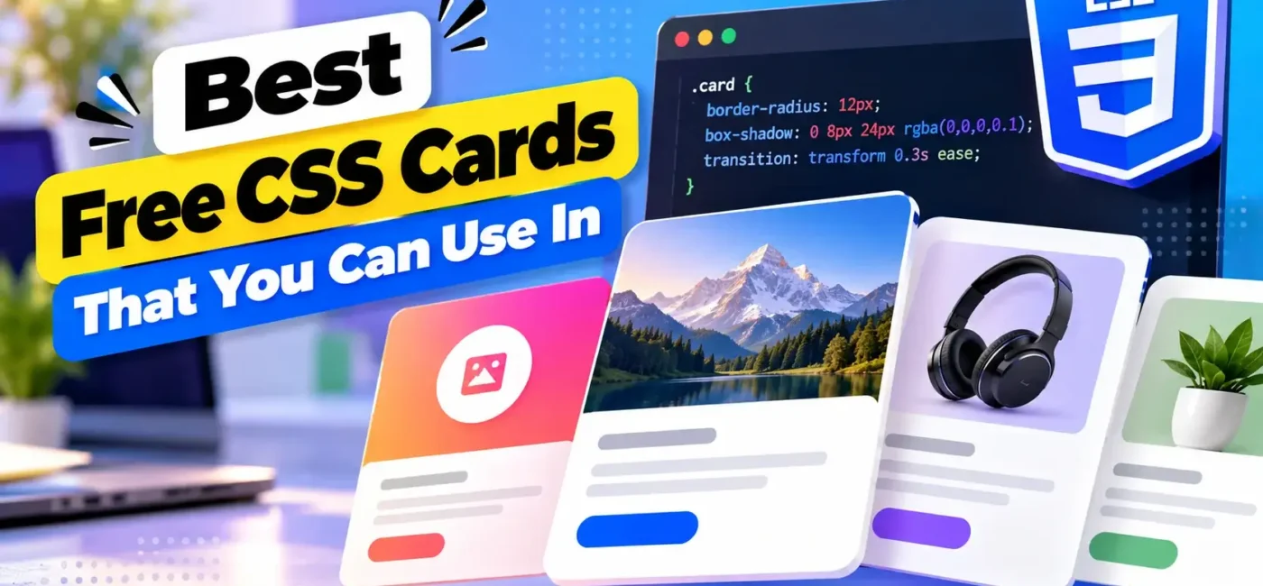 50 Best Free CSS Cards That You Can Use In 2026