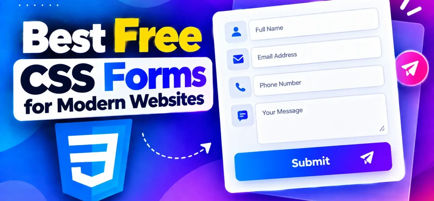 33 Best Free CSS Forms In 2026
