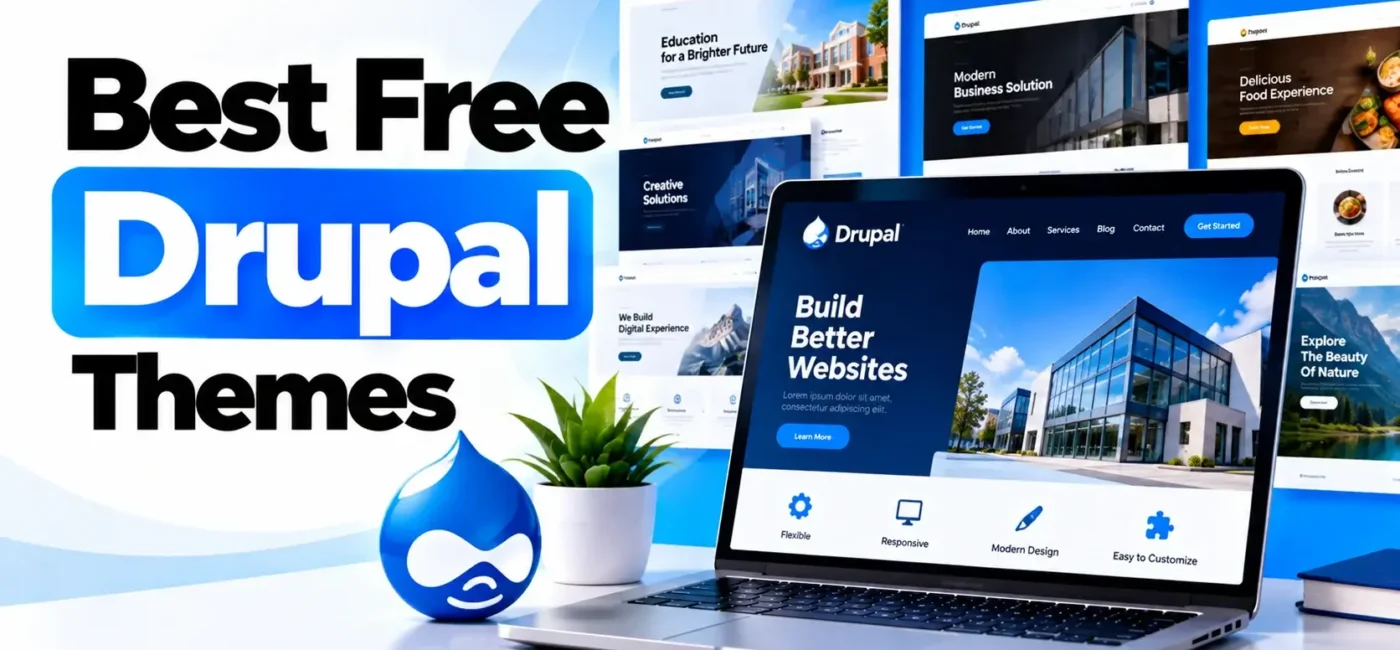 13 Best Free Drupal Themes 2026