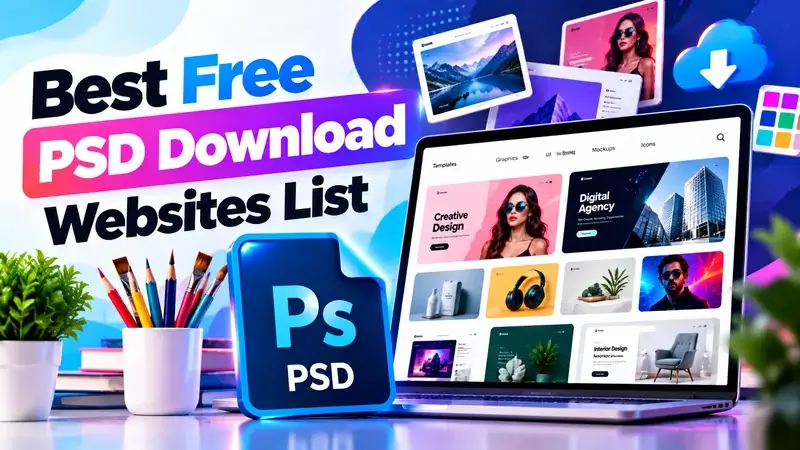14 Best free PSD Download Websites List 2026