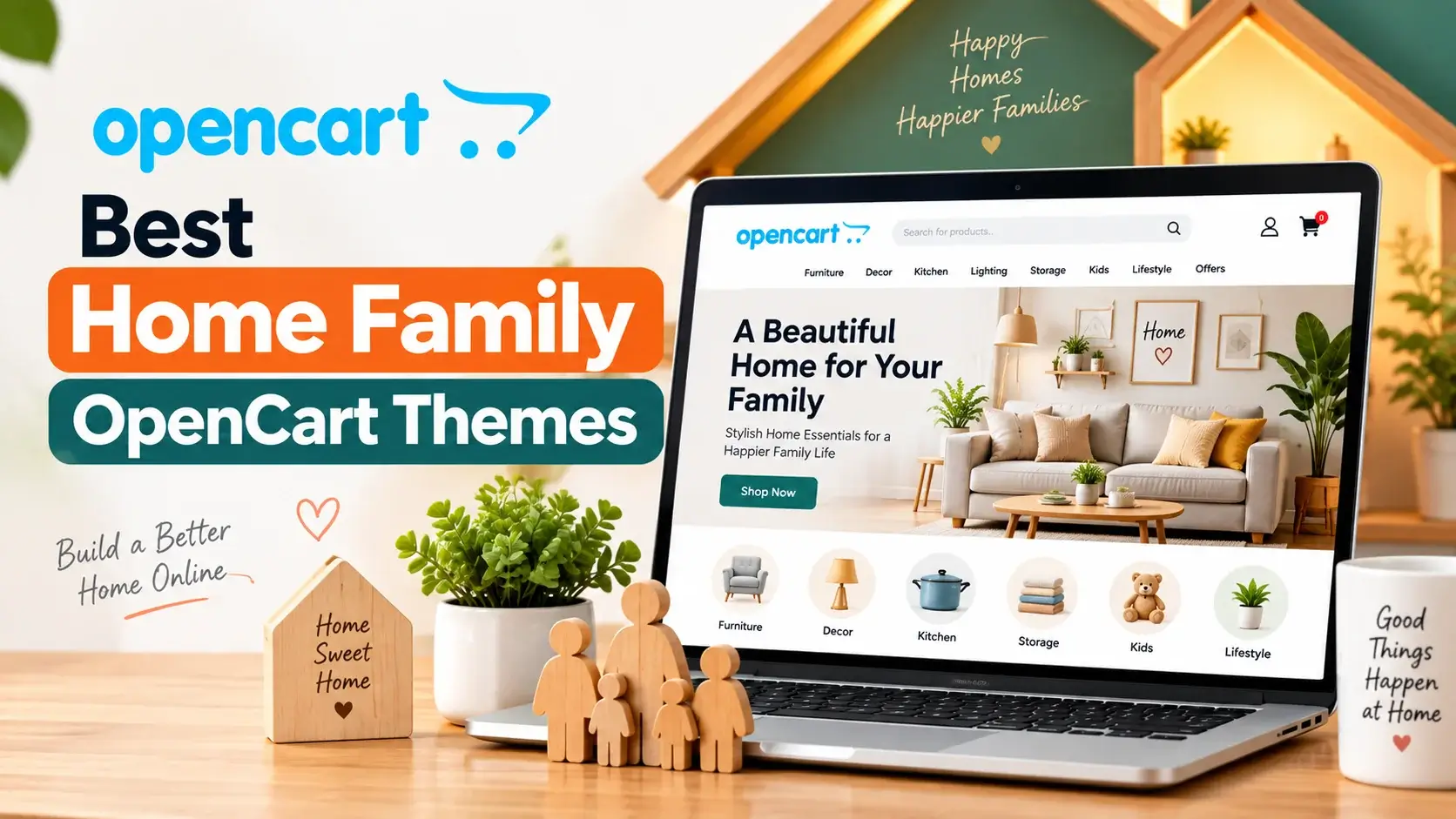 Best Home Family OpenCart Themes for Online Stores