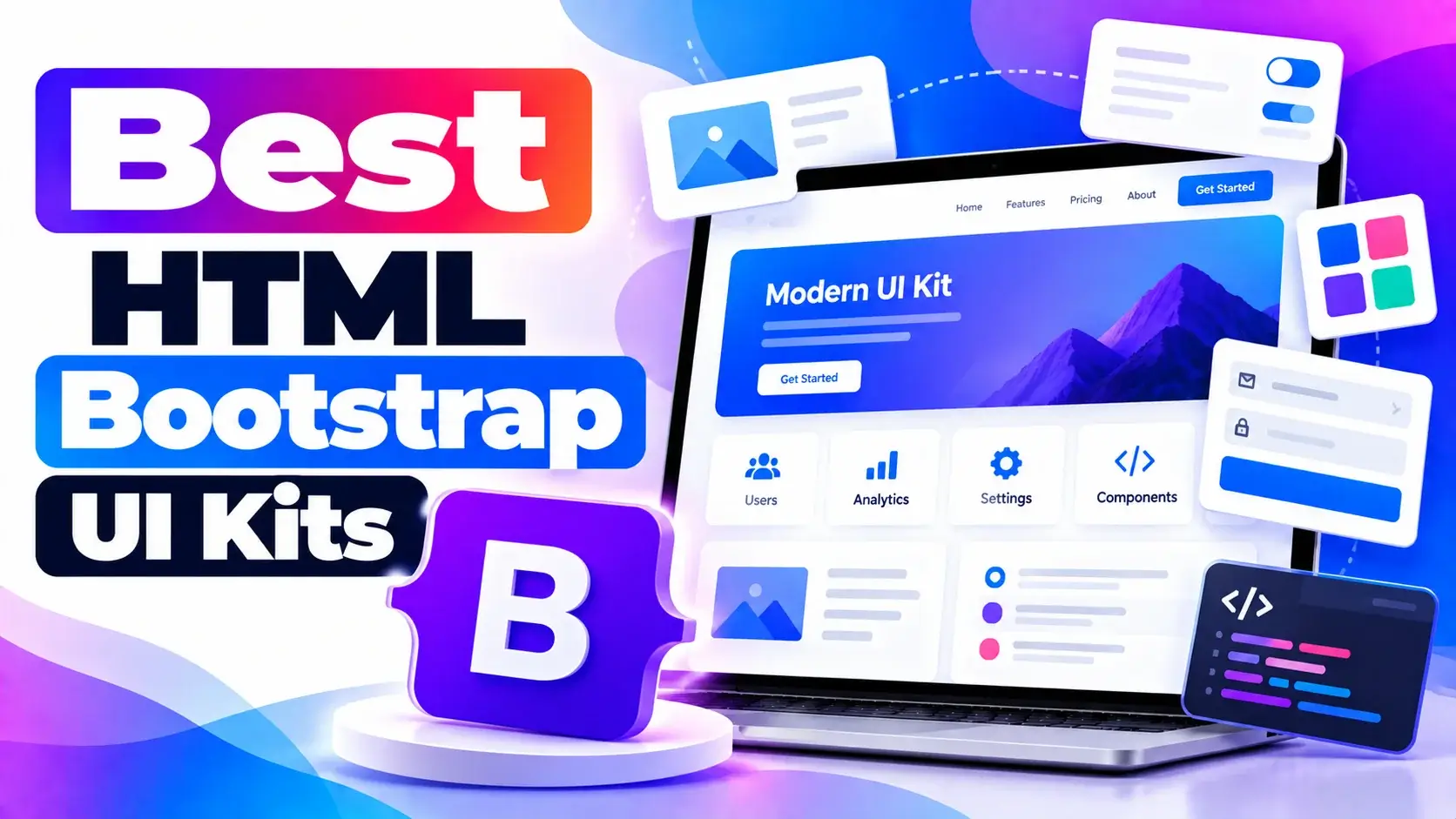 15 Best HTML Bootstrap UI Kits 2026