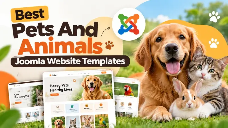 16 Best Pets And Animals Joomla Website Templates 2026