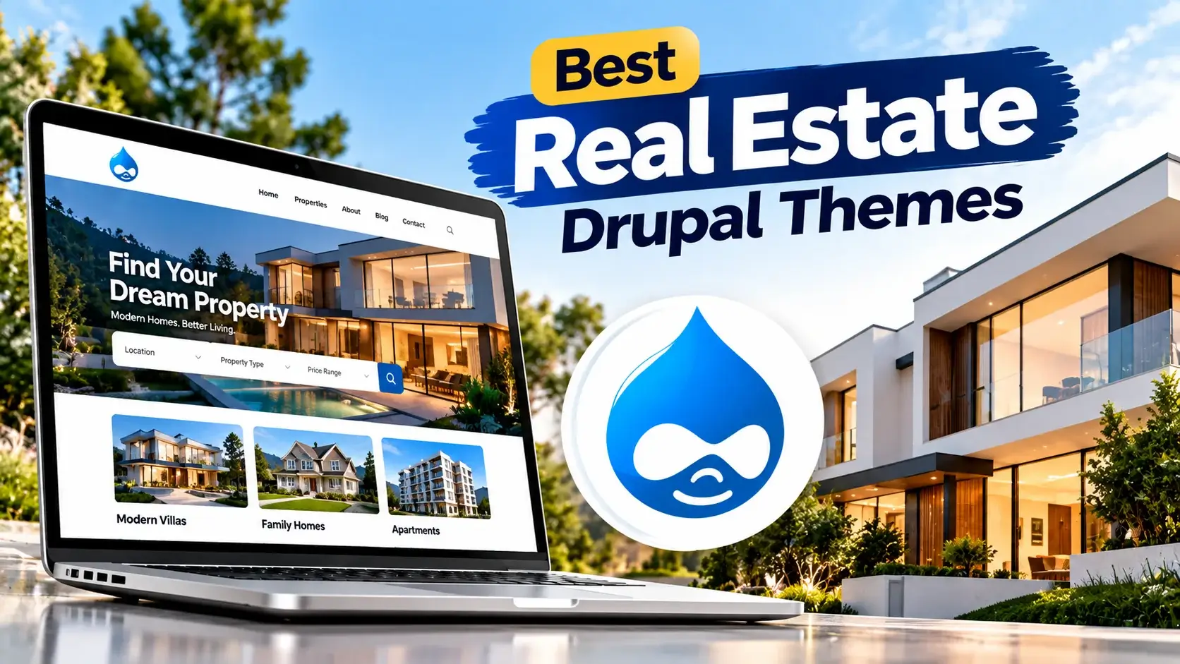 6 Best Real Estate Drupal Themes 2026