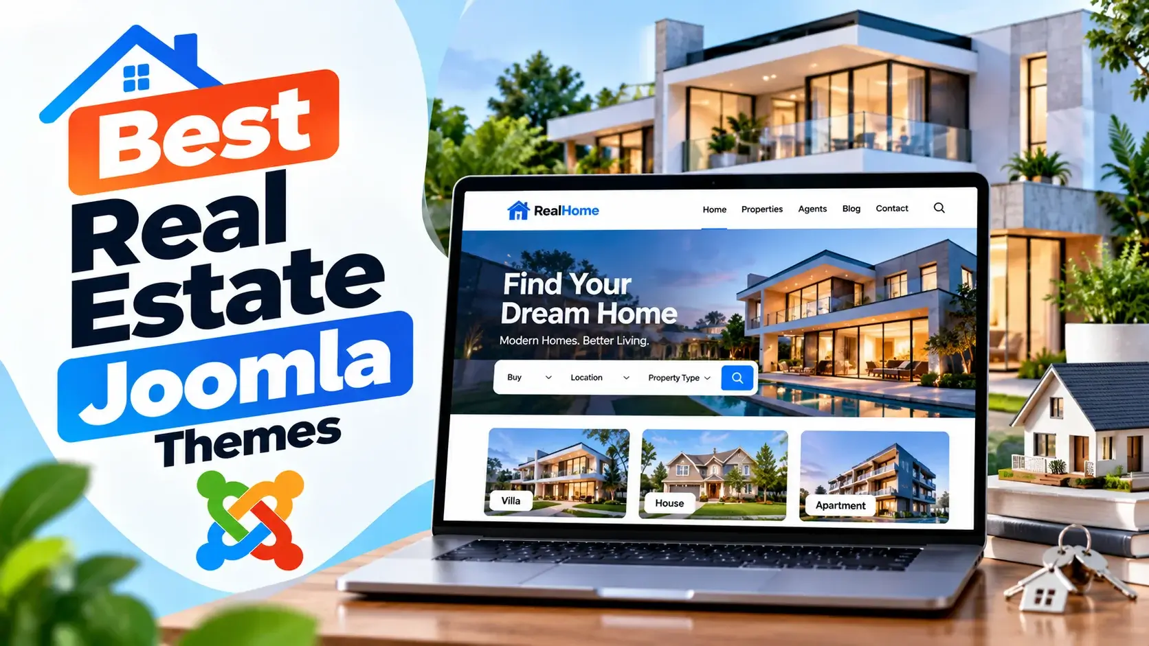16 Best Real Estate Joomla Themes 2026