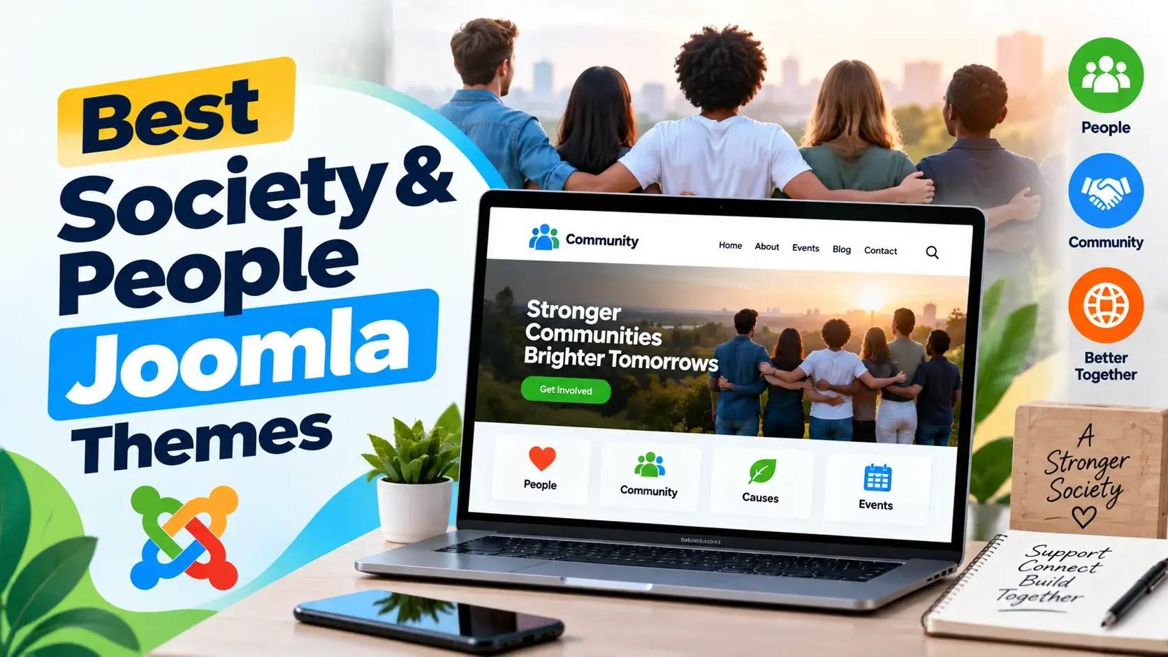 12 Best Society And People Joomla Themes of 2026