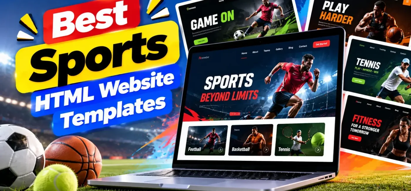 20 Best Sports HTML Website Templates 2026