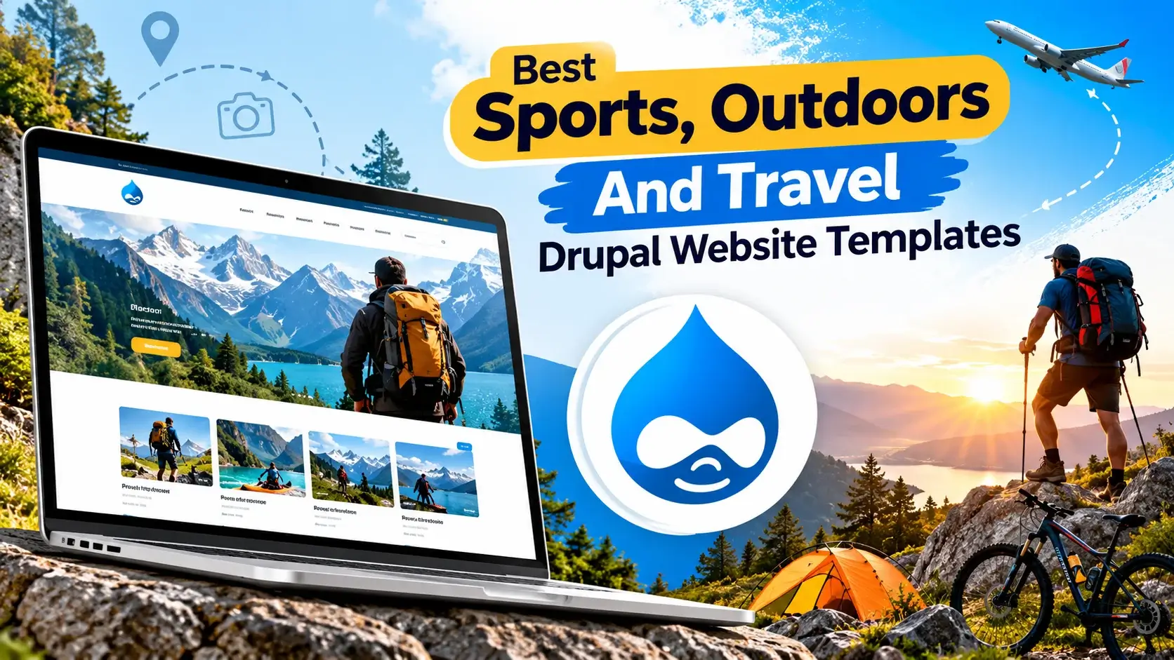 9 Best Sports, Outdoors And Travel Drupal Website Templates 2026
