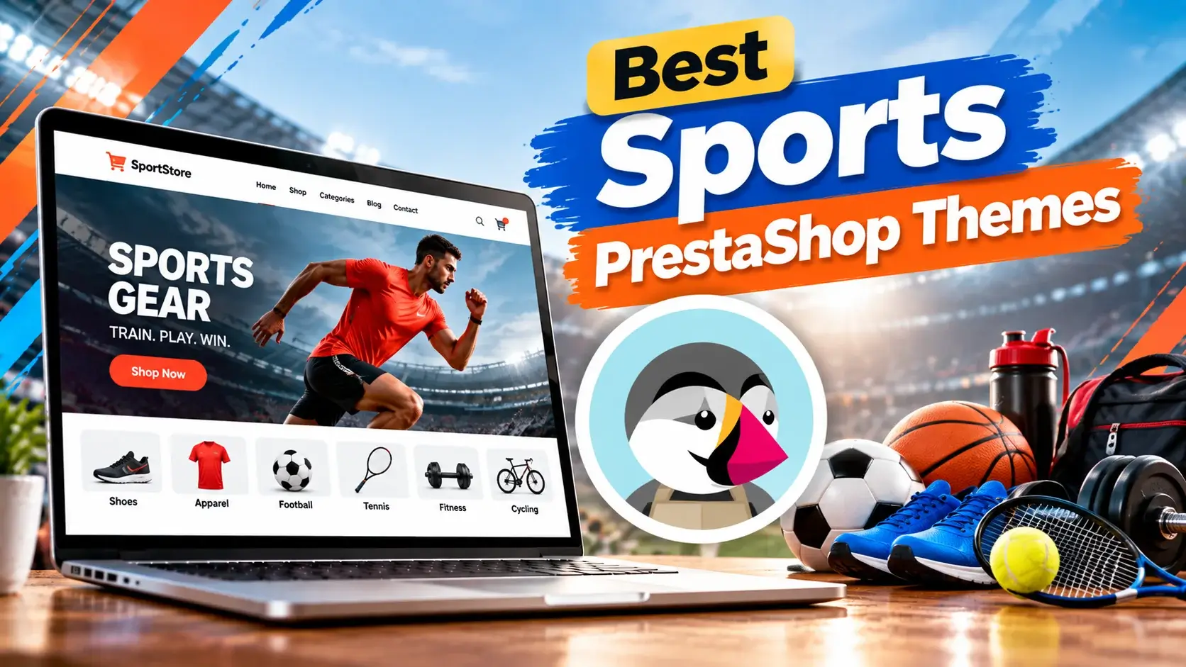 Best Sports PrestaShop Themes for Sports Stores