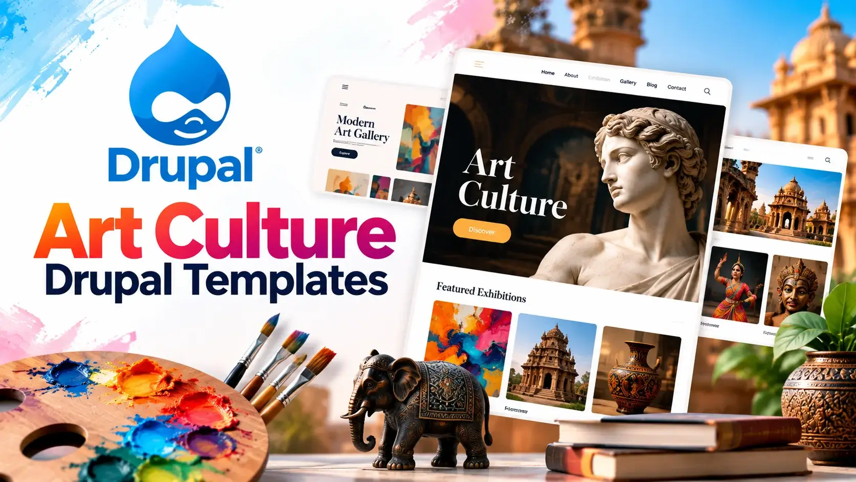 4 Best Art Culture Drupal Templates 2026