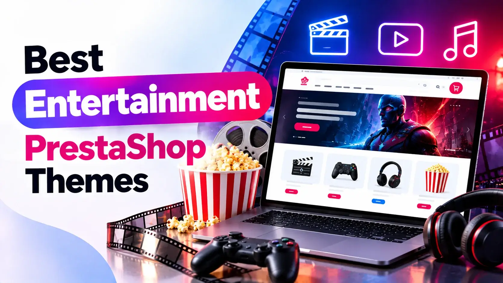 10 Best Entertainment PrestaShop Themes 2026
