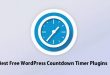 Free WordPress Countdown Timer Plugins