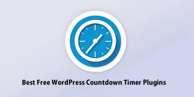 10 Best Free WordPress Countdown Timer Plugins In 2025