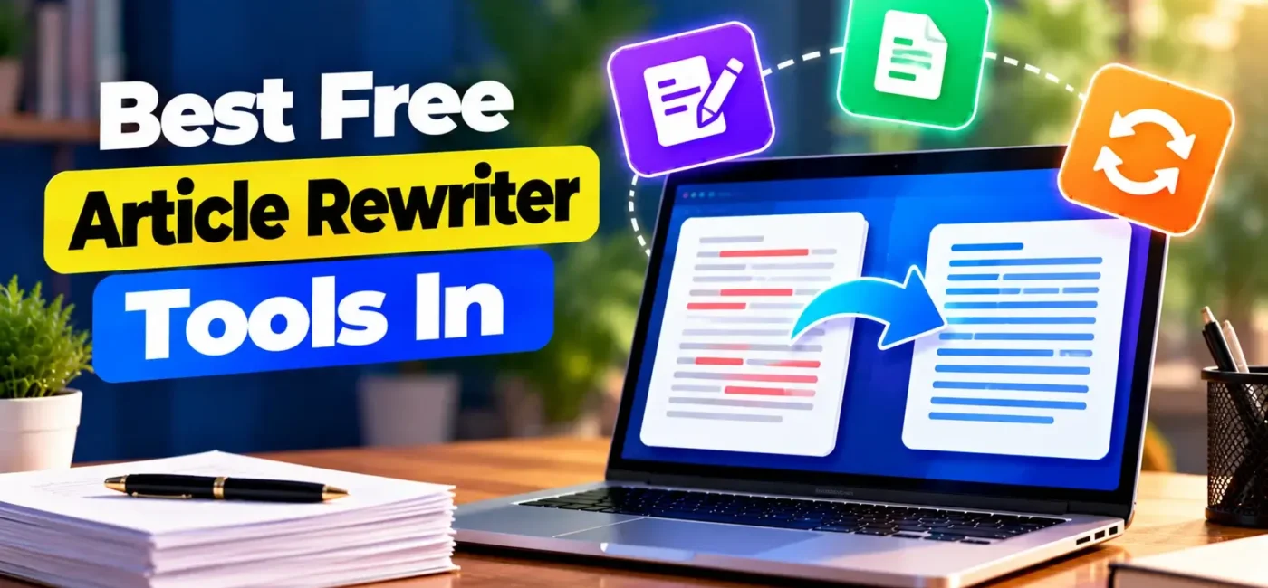 7 Best Free Article Rewriter Tools In 2026