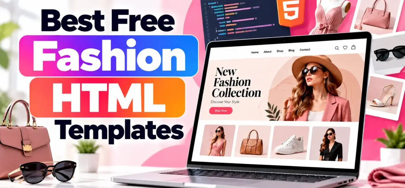 22 Best Free Fashion HTML Templates In 2026