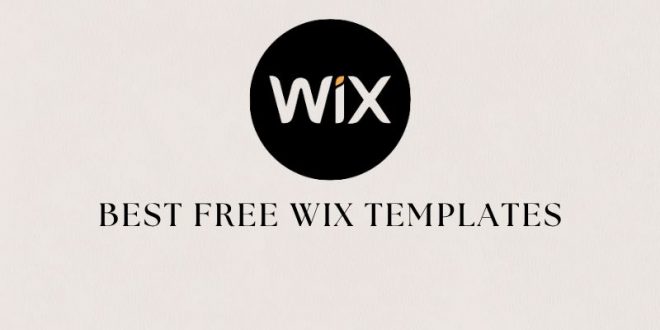 free Wix templates