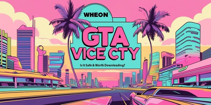 GTA Vice City gameplay screenshot from Wheon download