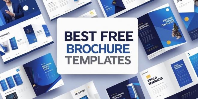 11 Best Free Brochure Templates PSD 2025