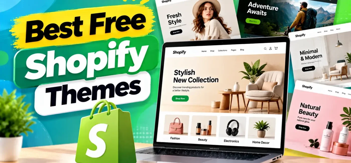 7 Best Free Shopify Themes 2026
