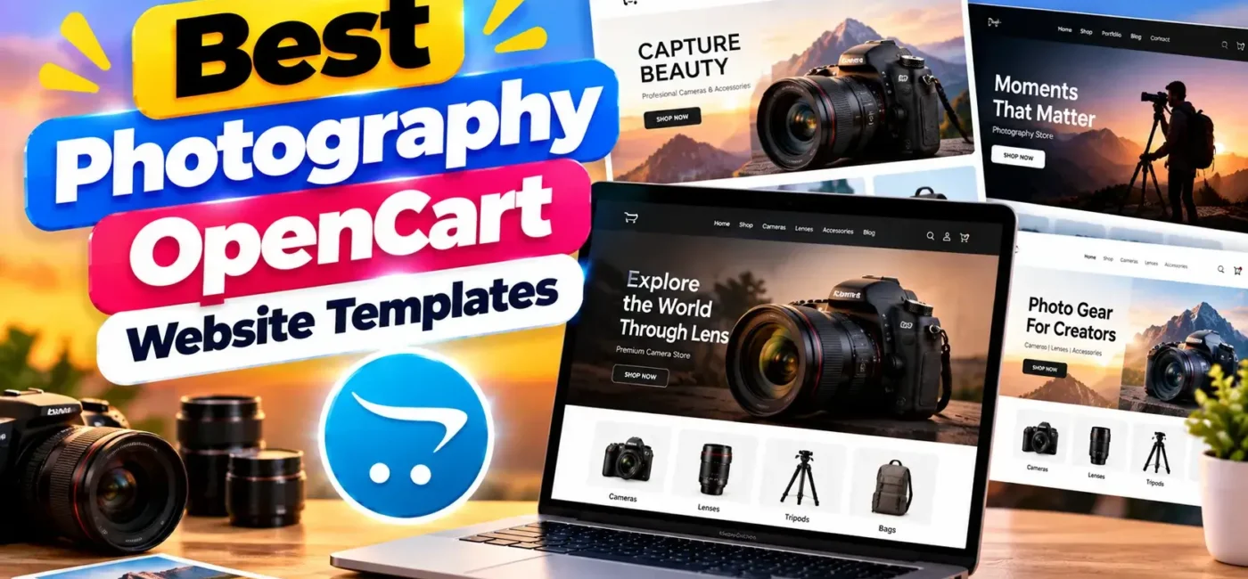 10 Best Photography OpenCart Website Templates 2026