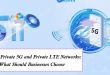 Cost of Private 5G and Private LTE Networks