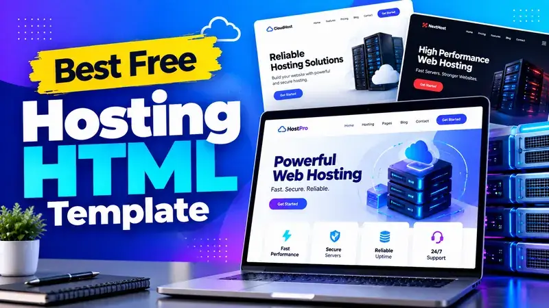 18 Best Free Hosting HTML Template 2026