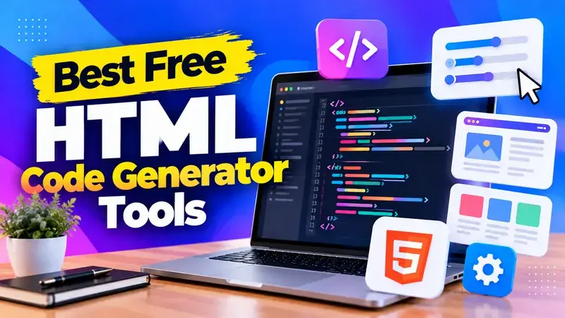 5 Best Free HTML Code Generator Tools In 2026