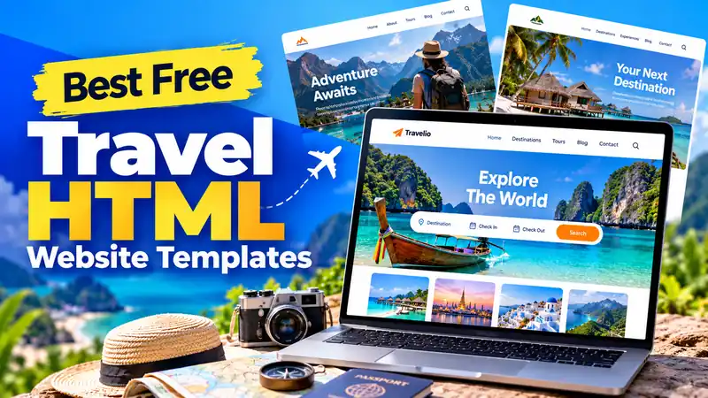 20 Best Free Travel HTML Website Templates 2026